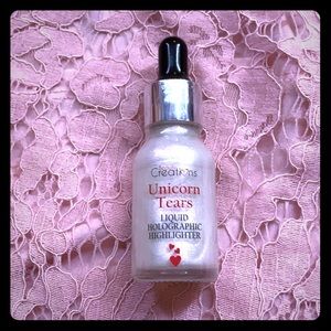 Holographic highlighter drops